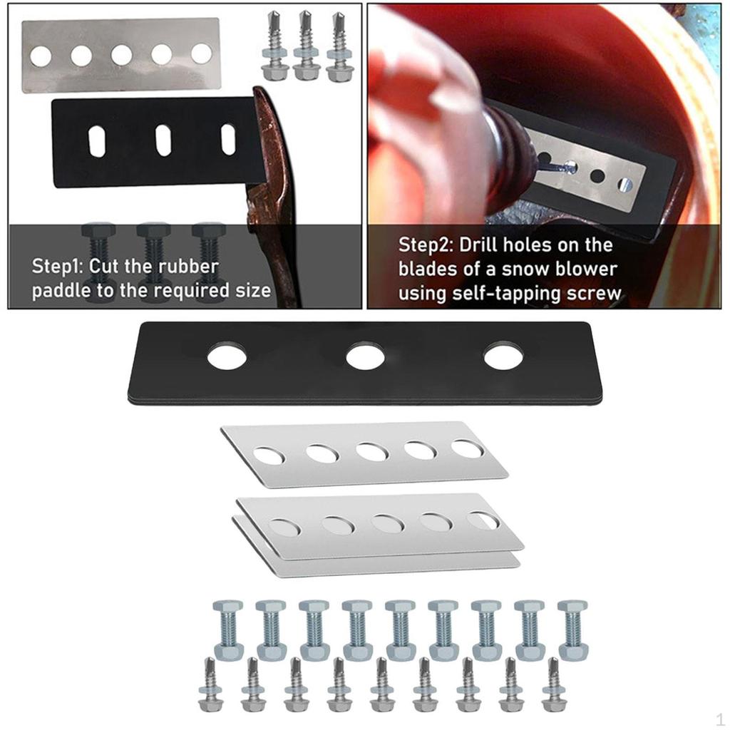 Snow Blower Impeller Kit , Convenient, Wear Resistant High Performance Sturdy Parts Replace for