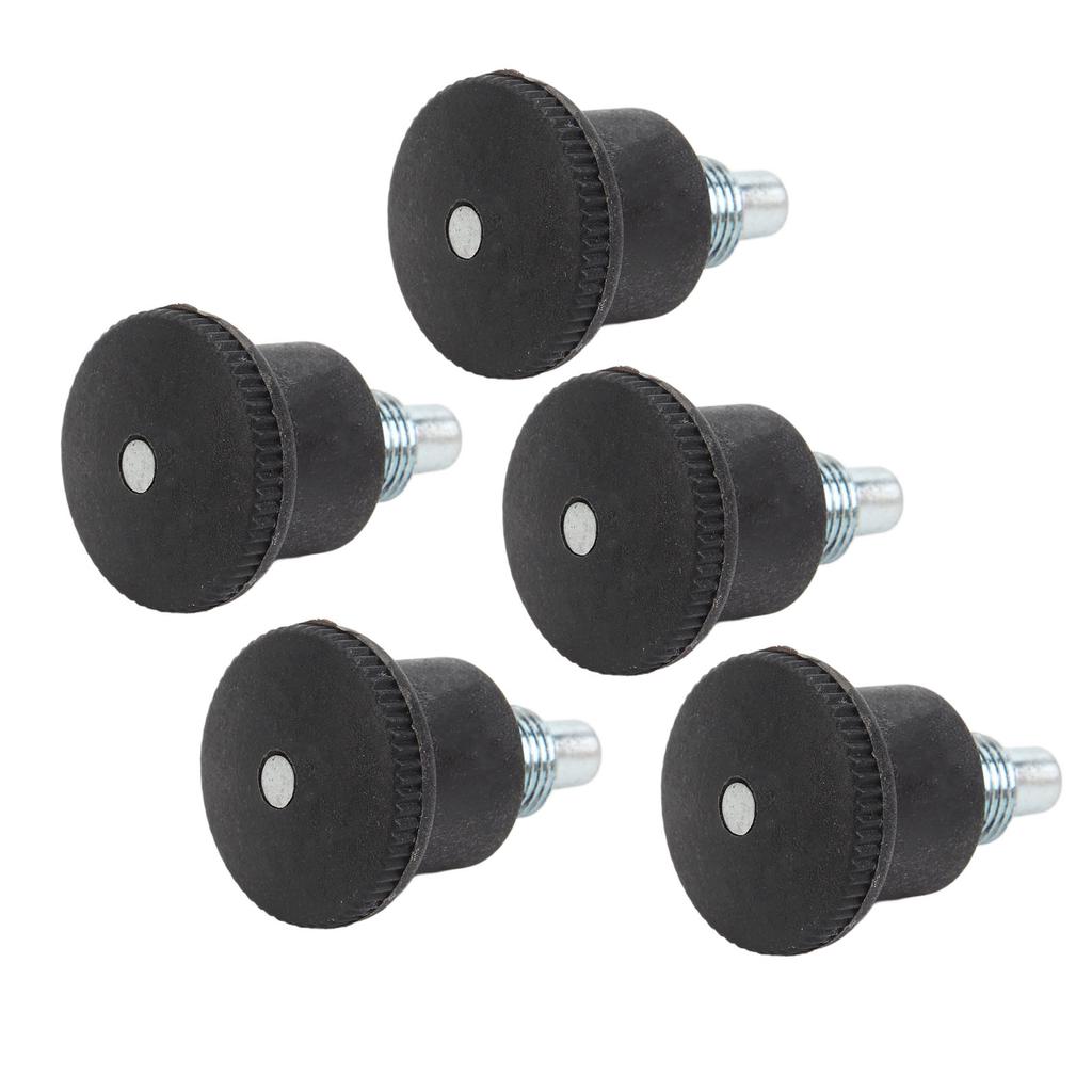 5PCS M10 Pull Pin Knobs Quick Release Locking Pin Knob Replacement for Fitness Equipment Exercise Bi