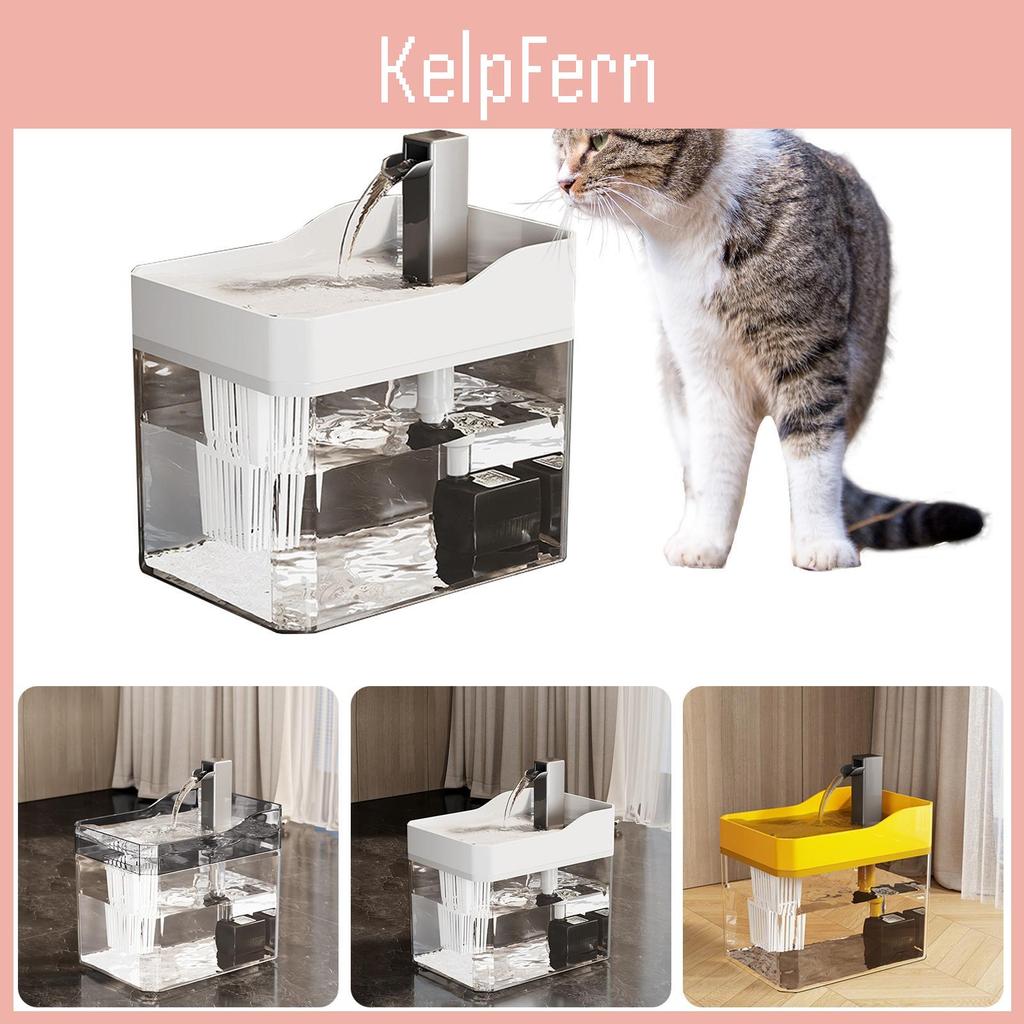 Cats Fountain Dogs Automatic Water Pet Drinking Mute Water Dispenser Large Capacity Quiet Automatic Fountain