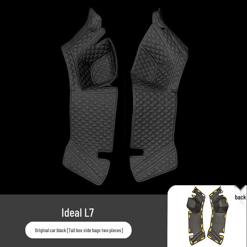 Ideal L7 Bagaj Paspası: Araba İçi için Tam Çevre Arka Bagaj Paspası, Orijinal Araba Rengine Uygun