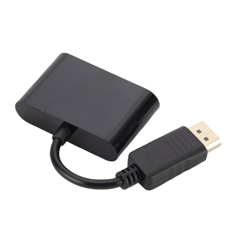 DisplayPort to HDTV VGA Cable Computer Monitor Cable Male to Male for Computer Desktop Laptop PC Monitor Projectors