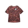 Dri-Fit Miler Wild Run Digital Camo Print Running Short Sleeve T-Shirt Men Tops Black Red CU6043-010