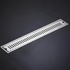 Stainless Steel Linear Floor Drain Anti-Odor Food Grade Material Fast Draining Long Drainer for Kitchen Bathroom Shower