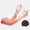 Two Fingers with Exposed Half Finger Ice Sleeves Thin Anti-UV Arm Sleeves  Cycling