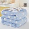 Premium A-grade Pure Cotton 6-Layer Gauze Comforter & Nap Blanket