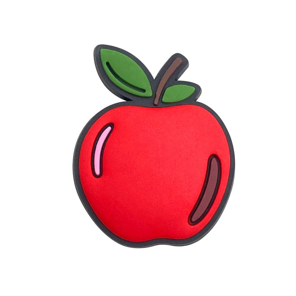 15-Piece Cute Fruit Shoe Charms Set for DIY Decorations
