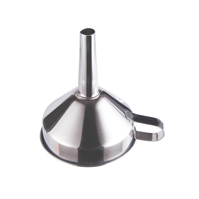 Quanshi 304 Detachable Strainer Stainless Steel Funnel Large, Medium And Small Sizes Conical Funnel for Wine, Oil And Kitchen Tools