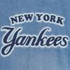 New MLB New York Yankees Denim Jacket Unisex Light Blue 3ADKV0151-50BLL