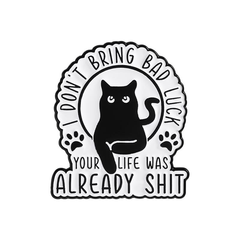 Cute Cat Coffee Enamel Pins Custom MORE ESPRESSO Brooches Lapel Badges Clothes Animal Jewelry Gift for Kids Friends