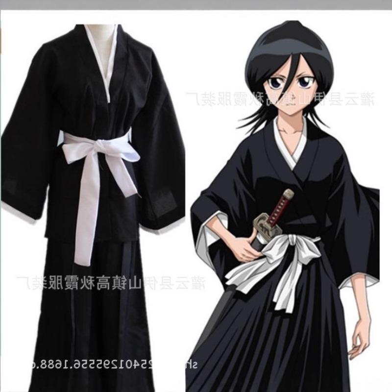 Grim Reaper/Deadwood Rukia clothes clothes clothes, anime kimono cla clothing women