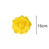NEW Yellow Color Simulation Flower 3D Multi Size Artificial Flower Flower Head Garden Style Artificial Rose Interior Design