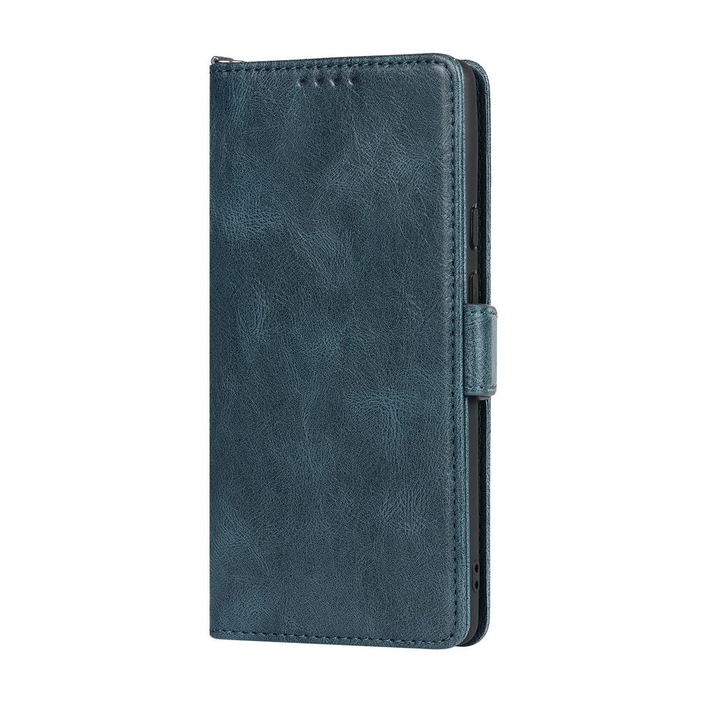 Suitable for Google Pixel 6 phone case, Google Pixel 6Pro mid-buckle retro double-fold clamshell leather case