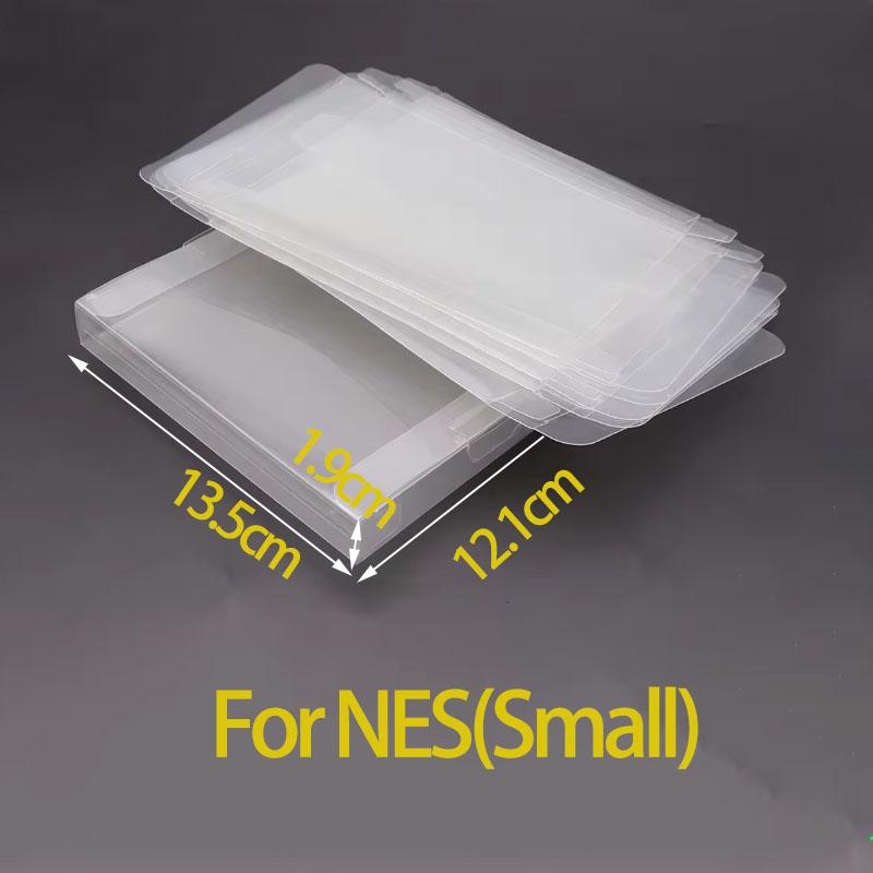 6PCS Clear Transparent Game Cartridge Box Case CIB Games Plastic PET Protector for N64 NES SNES for GB GBA GBC NGPC Switch