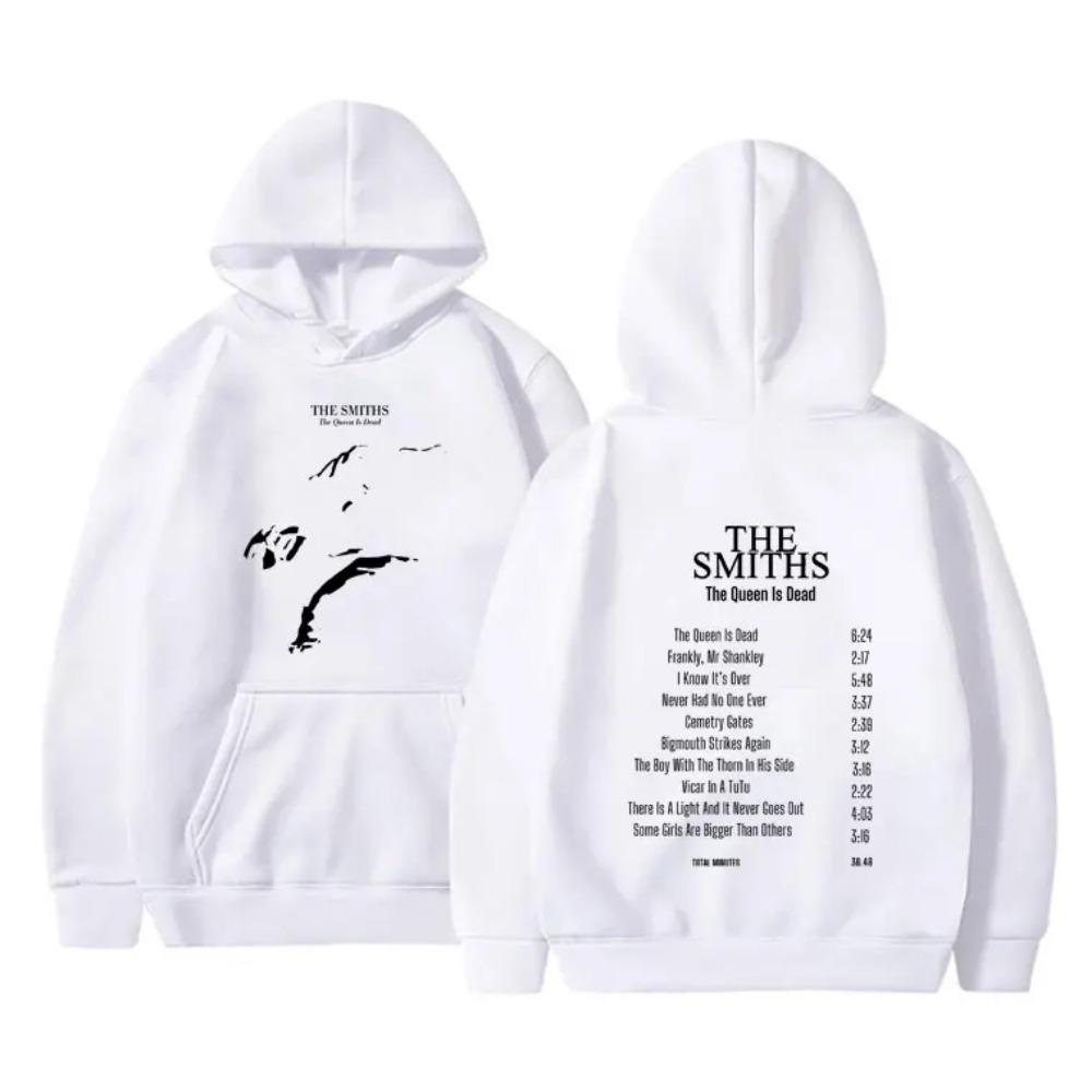 The Smiths The Queen Is Dead British Rock Band Men’s Sport Hoodie Street Classic Pop Harajuku Long-sleeve Sweatshirt
