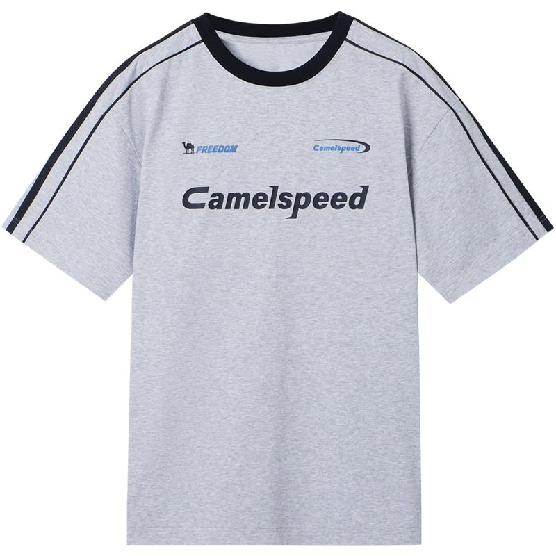 Camel American Retro Quick-Dry Short Sleeve T-Shirt L
