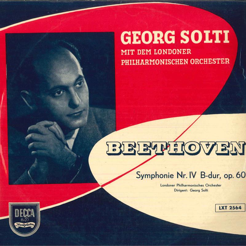 

LP Record GEORG SOLTI, LONDONER PHILHARMONISC - Beethoven Symphonie Nr4 B Dur, Op60 LXT2564 DECCA Germany Classical Used