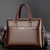 Men's New Business Laptop Bag Fashion Men's One-shoulder Messenger Briefcase Large-capacity Retro Shoulder Bag
