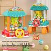 Educational Mini Claw Machine Toy with Lights & Music - Dual Power, Perfect Gift for Boys & Girls' Birthdays or Children's Day