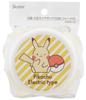 Skater Silver Ion Antibacterial Bento Pikachu Electric Made In 500ml Ag+ Box, 2-Tier, Round, Design, Japan, (ONWR1AG-A)