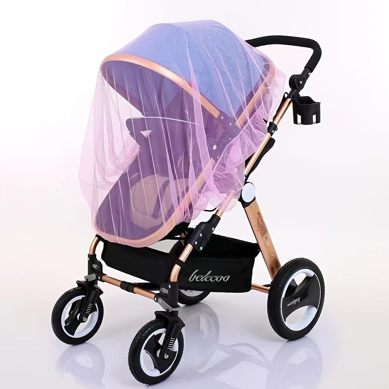 Full Cover Mosquito Net For Baby Stroller, Breathable Mesh Drawstring Mosquito Net For Baby Cradle Crib, Stroller, Cradle