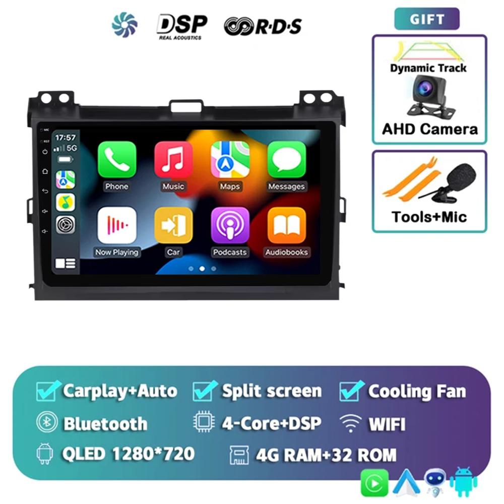 For Toyota Land Cruiser Prado 120 3 Ll For Lexus GX470 GX 470 J120 2002-2009 Car Radio Multimedia Video Player Navigation GPS