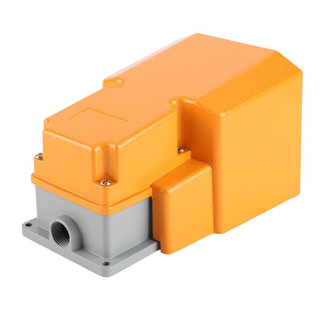 250V 10A Aluminiumlegierung Ölbeständig Korrosionsbeständig Fußschalter Ein/Aus mit Schutz