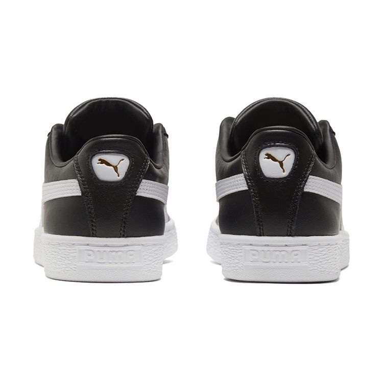 Puma Basket Classic 21 Black White Unisex Sneakers 374923-04