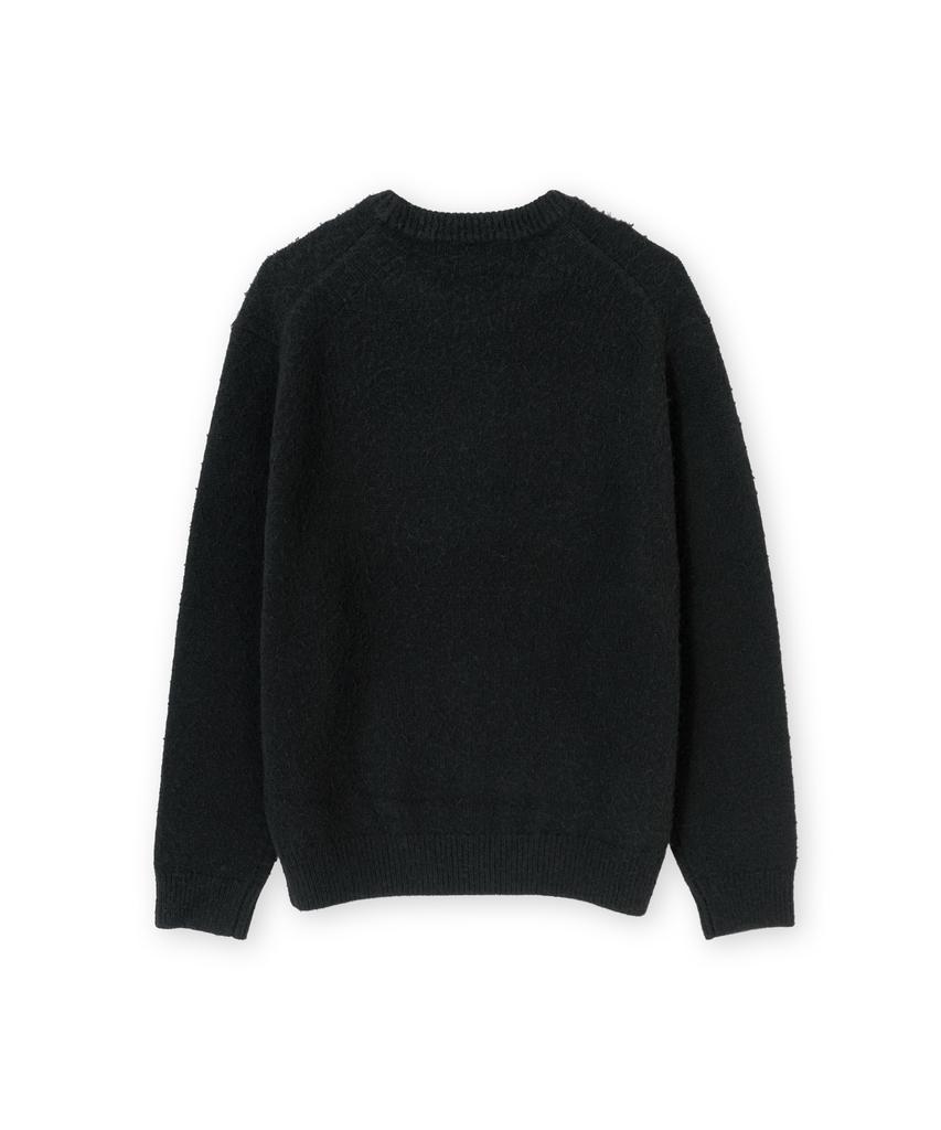 Beulaunyadeu Brushed Sweater, Black