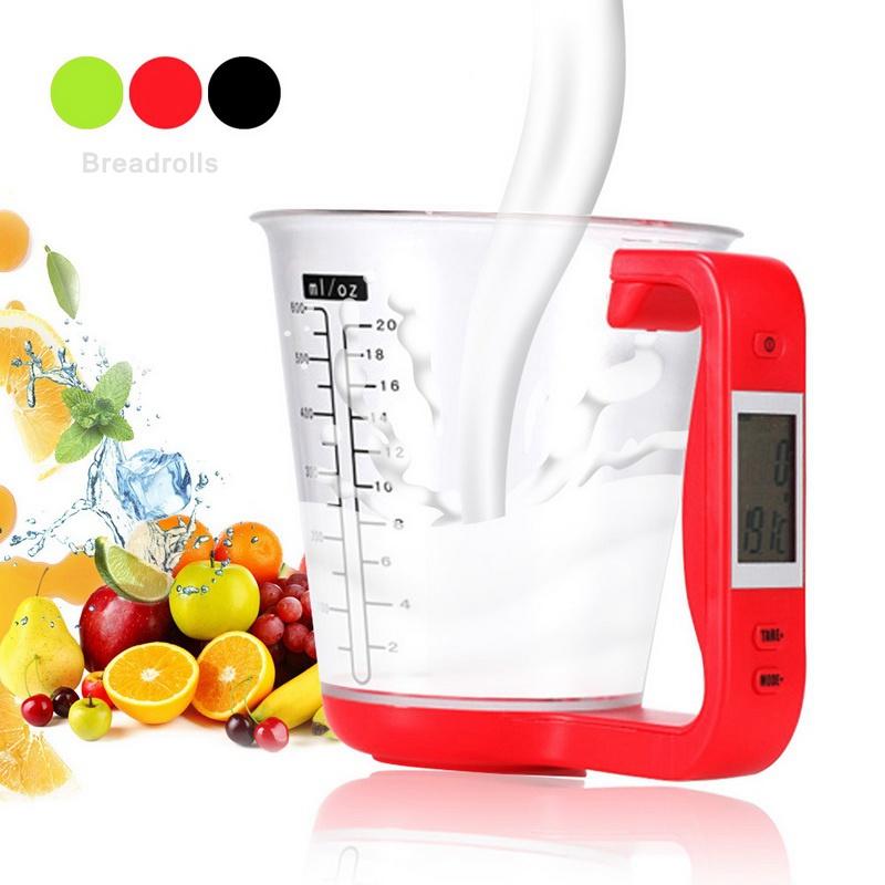 Large Capacity Electronic Measuring Cup Digital Beaker Libra Kitchen Scales