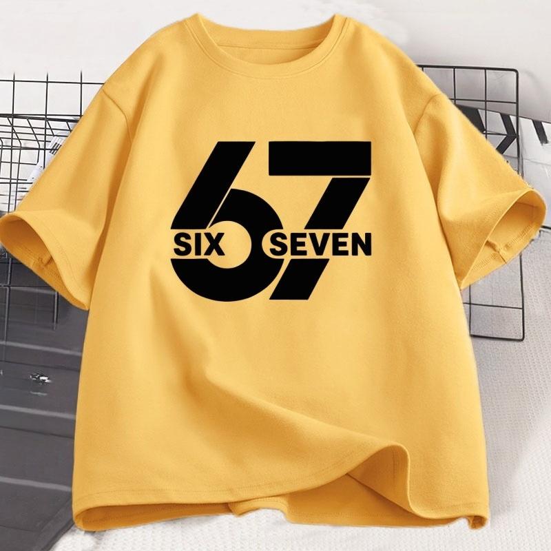 6 7 Funny Halloween Teacher T-shirt Casaul Polyester Short Sleeve Round Neck Tshirt Harajuku Streetwear Women Clothes Loose Tees