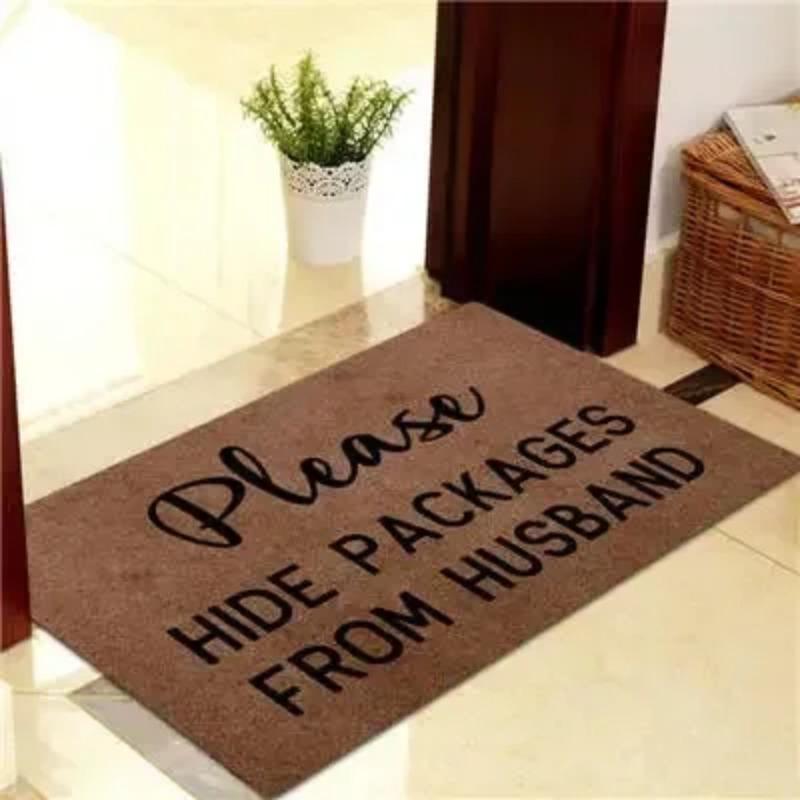 Welcome Home Floor Mat Decoration Living Room Carpet Non-slip Easy Clean Kitchen Area Rug House Office Washable Welcome Doormats