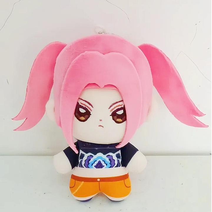 10cm Mini bábika kľúčenka Kpop Lovci démonov Plyšová bábika Rumi Mira Zoey Saja Chlapčenská bábika Jinu Abby Tajomná romantika Bábika pre bábätko Hračka Darček