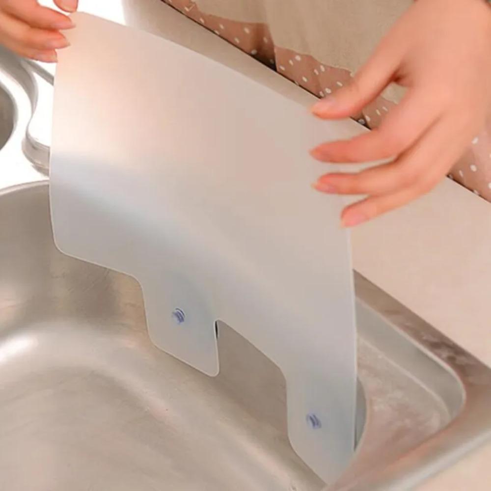 Z przyssawką Osłona przeciwbryzgowa Półprzezroczysty wodoodporny ekran Blat zlewu kuchennego