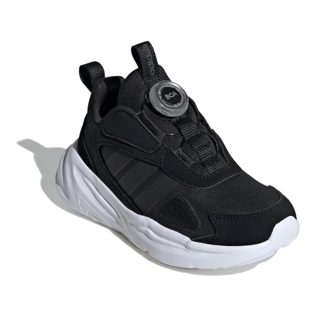 Adidas Ozelle Soft Comfortable Non-Slip Durable Low-Top Running Shoes Kids Running Shoes Black IE6404