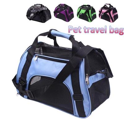 Pets Bag Portable Cat Backpack Dog Outdoor Carrier Bag Single Shoulder Pet Travel Bag Folding
