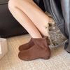 2026 Spring Autumn Women Modern Ankle Boots Fashion Round Head Short Booties Ladies Casual Low Heel Shoes Bottes Femmes