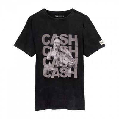 Johnny Cash Camiseta de fotografía unisex para adultos
