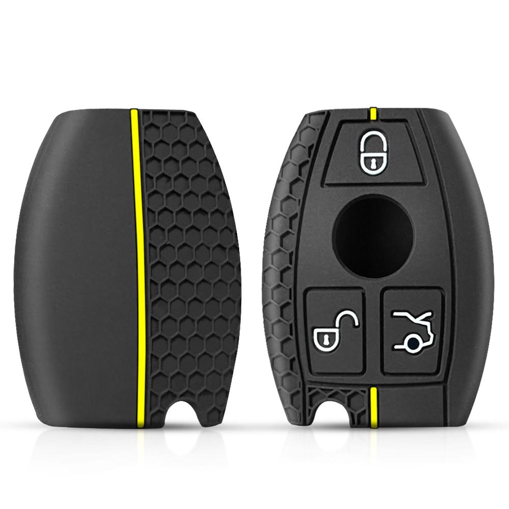 Key Case for Mercedes Benz W203 W210 W211 AMG C E S CLS CLK CLA Key Cover for Benz C350 GLK GLC GLE350 GLS500 SLC 260 Flip Key