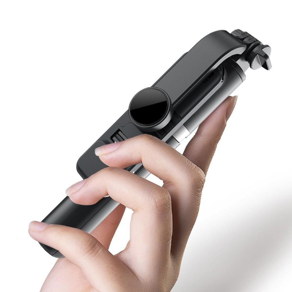 Tripod Phone Selfie Stick Portable Telescopic Selfie Stick Bluetooth Selfie Stick  Live Broadcast
