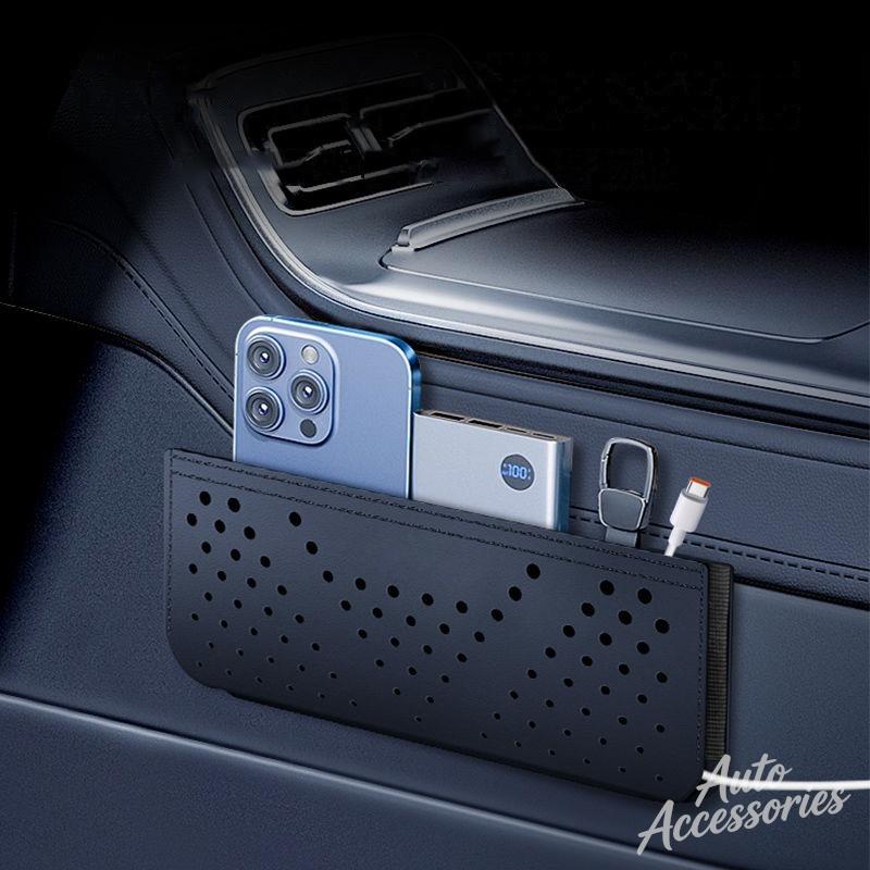 For Porsche MO7Car Storage Box Multi-Functional Car Side Hanging Organizer Bag For Porsche 911 Taycan Panamera Cayenne Boxster Cayman stickers