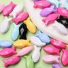 40pcs 8*18mm Shiny Loose Beads Fashion Lot For DIY Bracelet Necklace Handmade Accessories Acrylic Fish Shape Making  Accessories