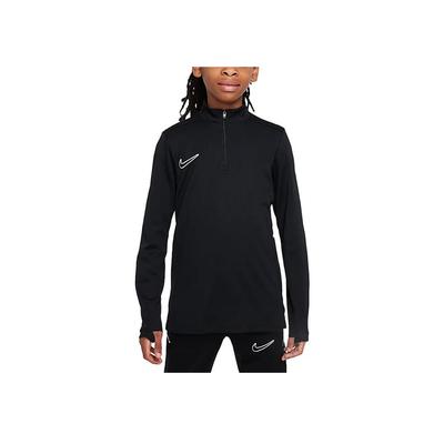 Academy Dri-Fit Quick-Dry Breathable Pullover Long Sleeve Kids Tops Black White HJ3721-010