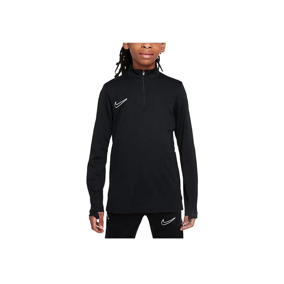 

Nike Academy Dri-Fit Quick-Dry Breathable Pullover Long Sleeve Kids Tops Black White HJ3721-010 XL