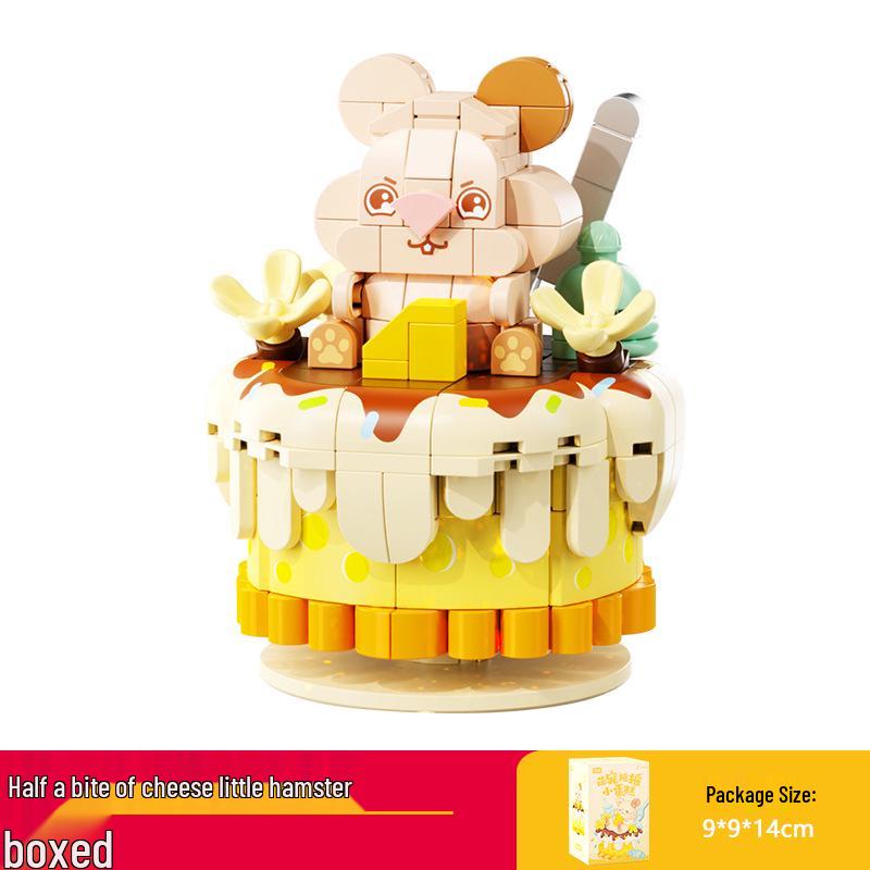 Hope Building Blocks: Kids' Educational Mousse Cake Baking Assembly Toy