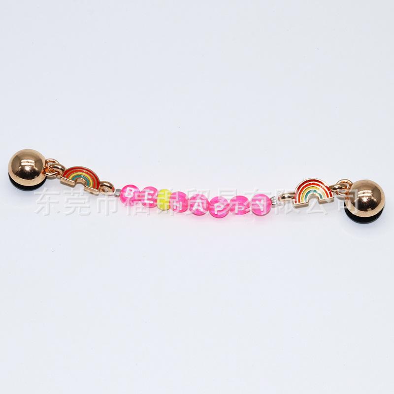 2024 Metal Chain 3D Shoe Flowers & Buckles Accessories