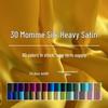 30 Momme Pure Mulberry Silk Heavy Satin Fabric for Qipao, DIY Clothing, Embroidery, and Formal Wear.