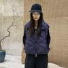 White Duck Down Seamless Light Down Jacket Vest Women's Short New Fashion Loose Casual Vest Jacket