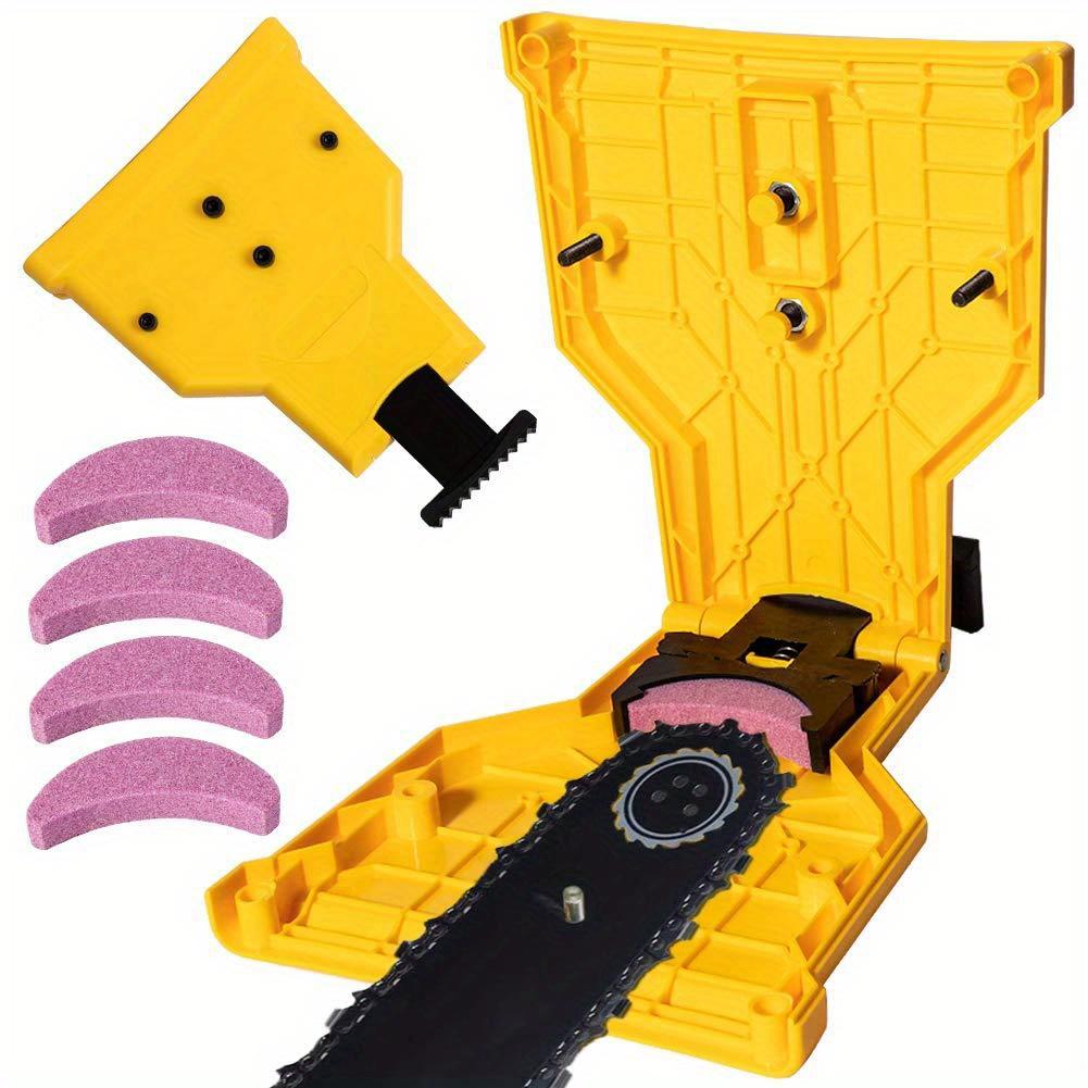 

Rafford Chain Saw Sharpener Portable Chain Saw Sharpener for 14/16/18/20 Inch Single Hole/Dual Hole Saw Chain Sharpening Tool