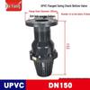 UPVC Flanged Bottom Valve: Tilting Disc, High Flow Swing Check, Adhesive, Chemical Resistant
