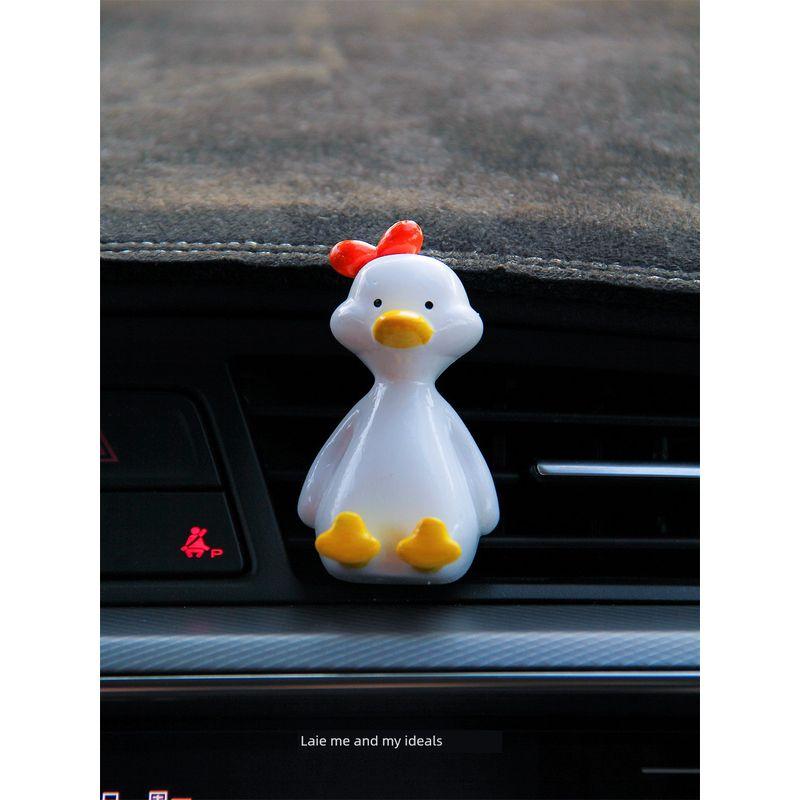 Creative Goddess Car Air Freshener Cartoon Car Interior Decoration Gift Straight Duck((Send Aromatherapy))
